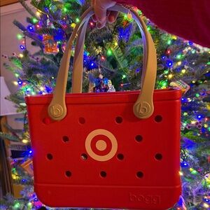 Mini Bogg Red Tote Bag